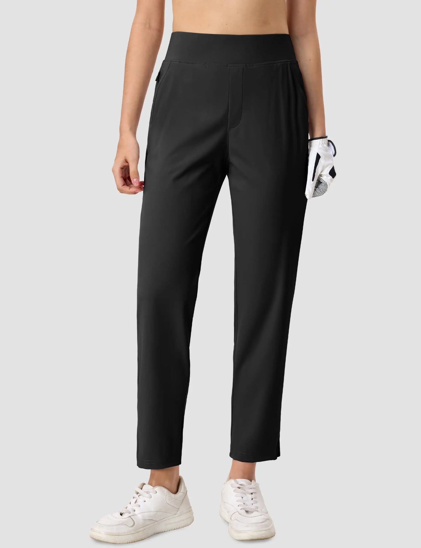 Calça Golf Feminina Tacvasen UPF 50+ Secagem Rápida Cintura Alta