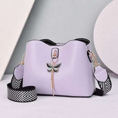 Bolsa Feminina de Algodão Para o Dia a Dia - Butterfly