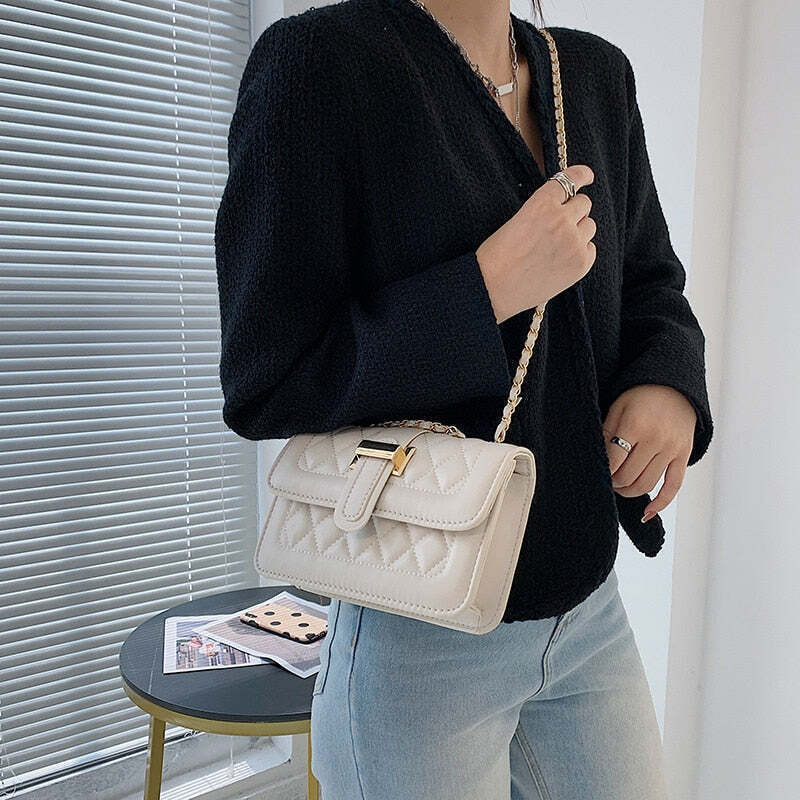 Bolsa Feminina de Algodão Cru - Travesay