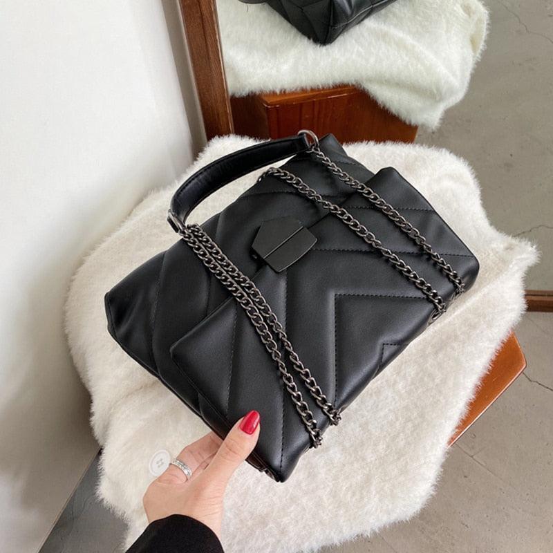 Bolsa Feminina de Algodão Cru - Metalassê
