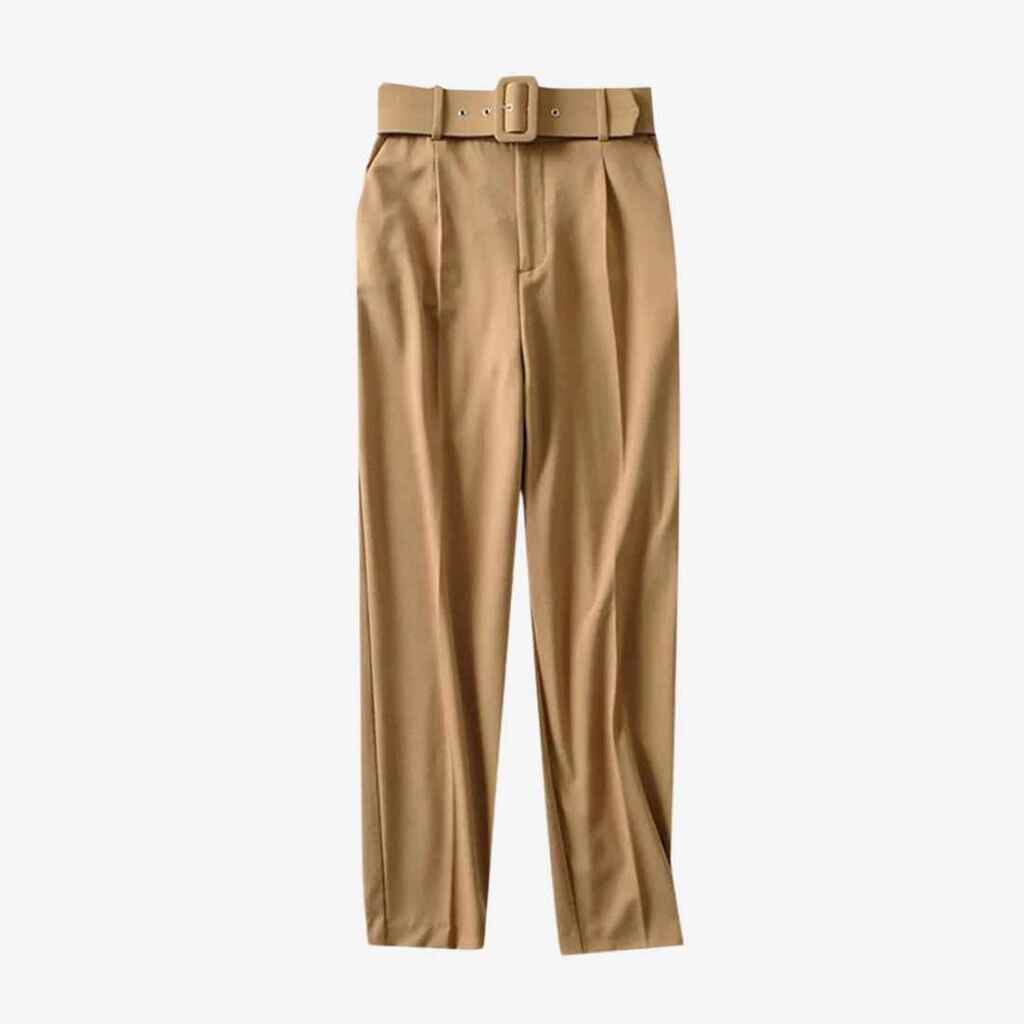 Calça Alfaiataria Com Cinto Modern Gisele
