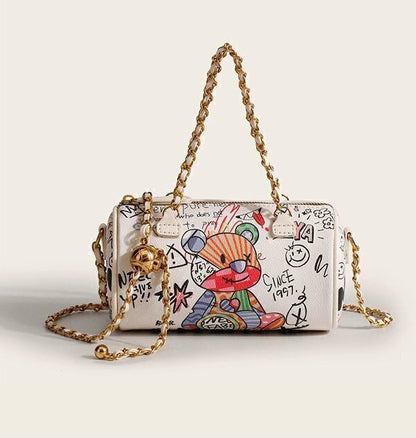 Bolsa Feminina de Couro Legítimo – Grafite Elegância e Praticidade para o Seu Dia a Dia