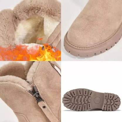Bota Feminina de Inverno com Forro Peluciado – Conforto, Estilo e Proteção nos Dias Frios