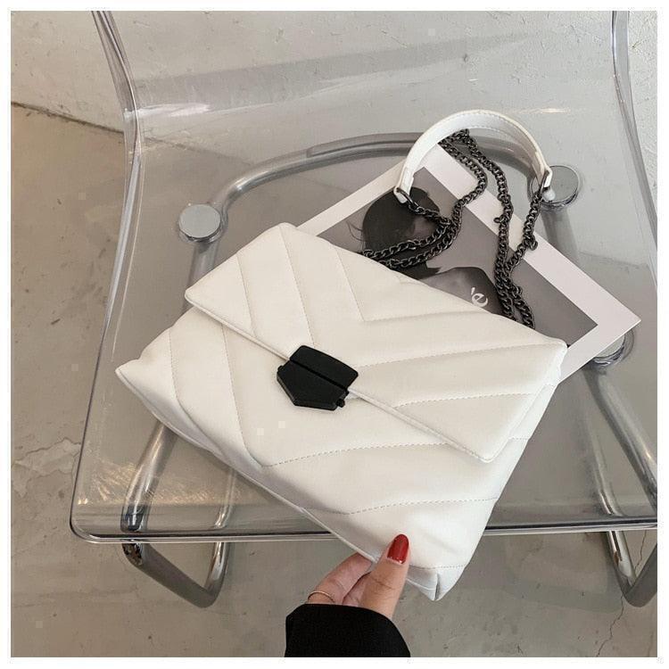Bolsa Feminina de Algodão Cru - Metalassê