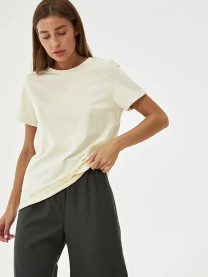Camiseta Feminina Básica 100% Algodão 230g Bornladies