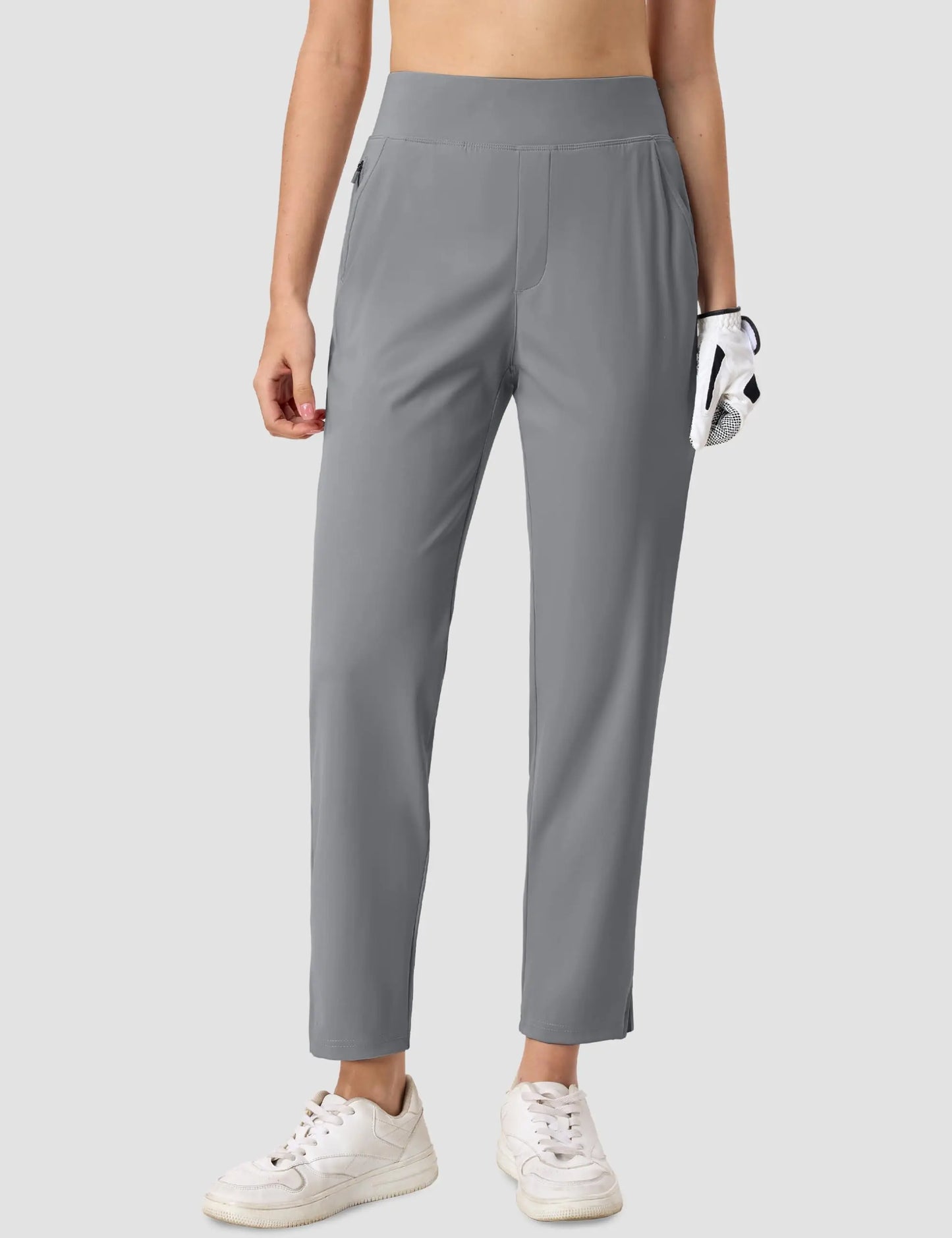Calça Golf Feminina Tacvasen UPF 50+ Secagem Rápida Cintura Alta