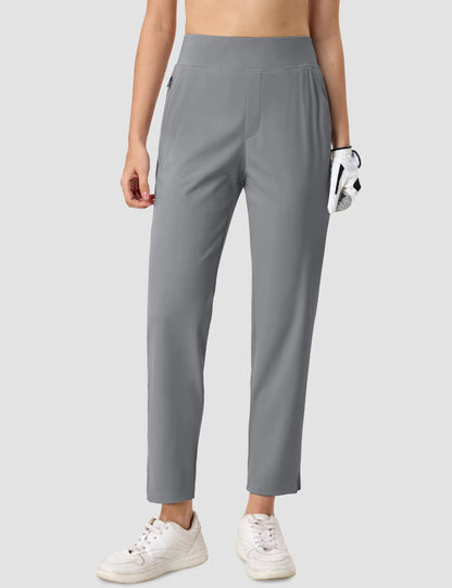 Calça Golf Feminina Tacvasen UPF 50+ Secagem Rápida Cintura Alta