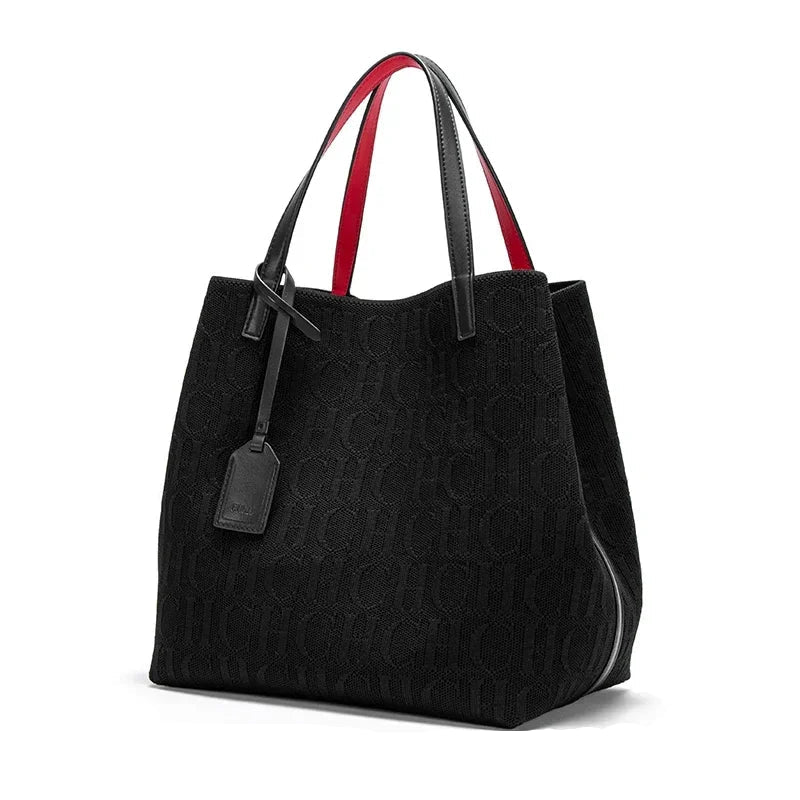 Bolsa Tote Feminina Grande CH Monograma para o Dia a Dia