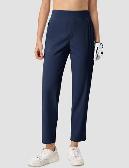 Calça Golf Feminina Tacvasen UPF 50+ Secagem Rápida Cintura Alta