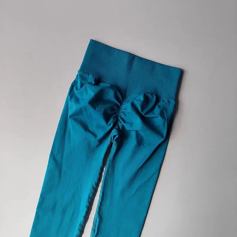 Legging Fitness Scrunch Cós Alto Sem Costura