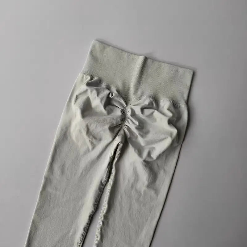 Legging Fitness Scrunch Cós Alto Sem Costura