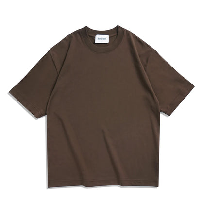 Camiseta Oversized WAVLATII 260G Unissex Streetwear Básica