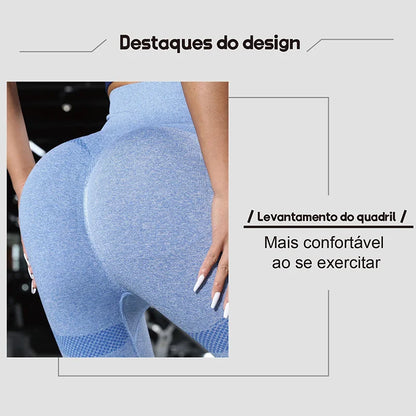 Legging Levanta Bumbum Cintura Alta Fitness Feminina
