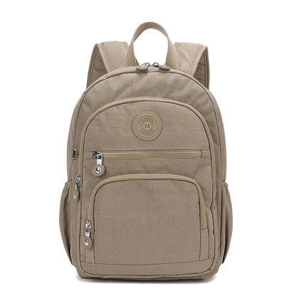 Mochila Feminina Nylon Impermeável Casual Escolar