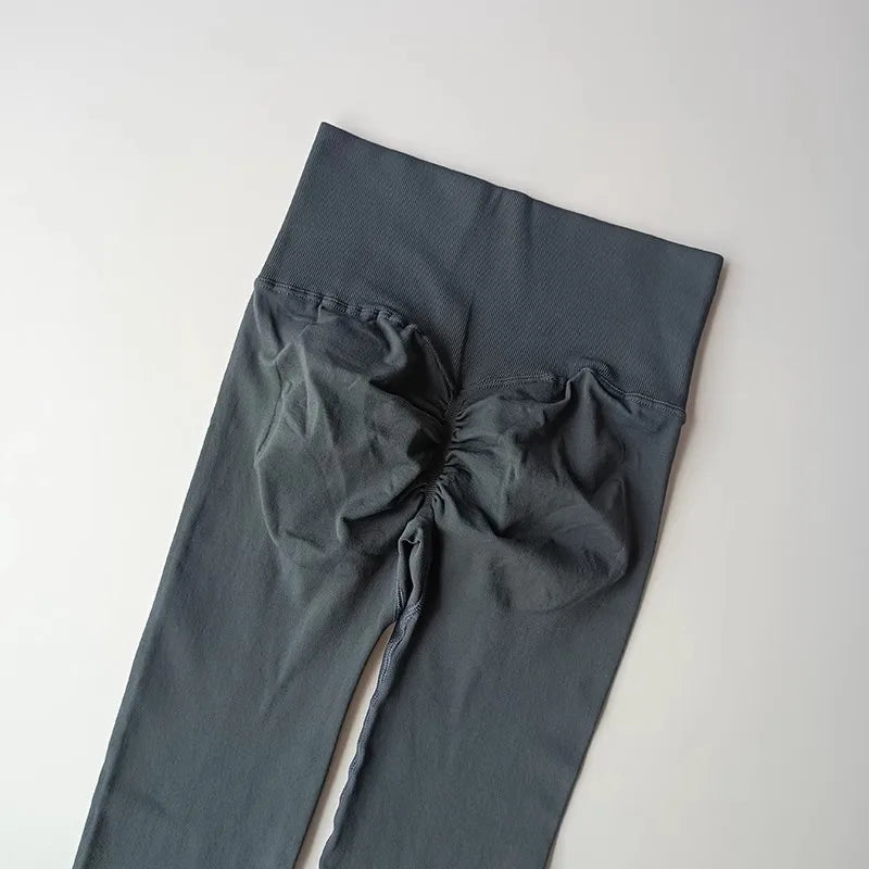 Legging Fitness Scrunch Cós Alto Sem Costura
