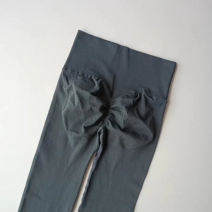 Legging Fitness Scrunch Cós Alto Sem Costura