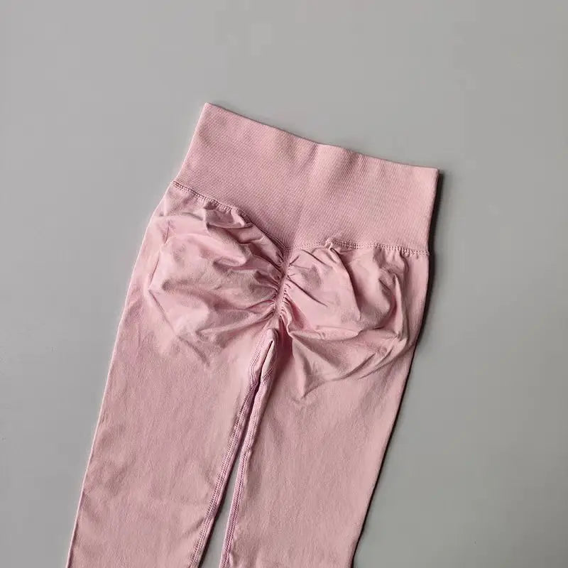 Legging Fitness Scrunch Cós Alto Sem Costura