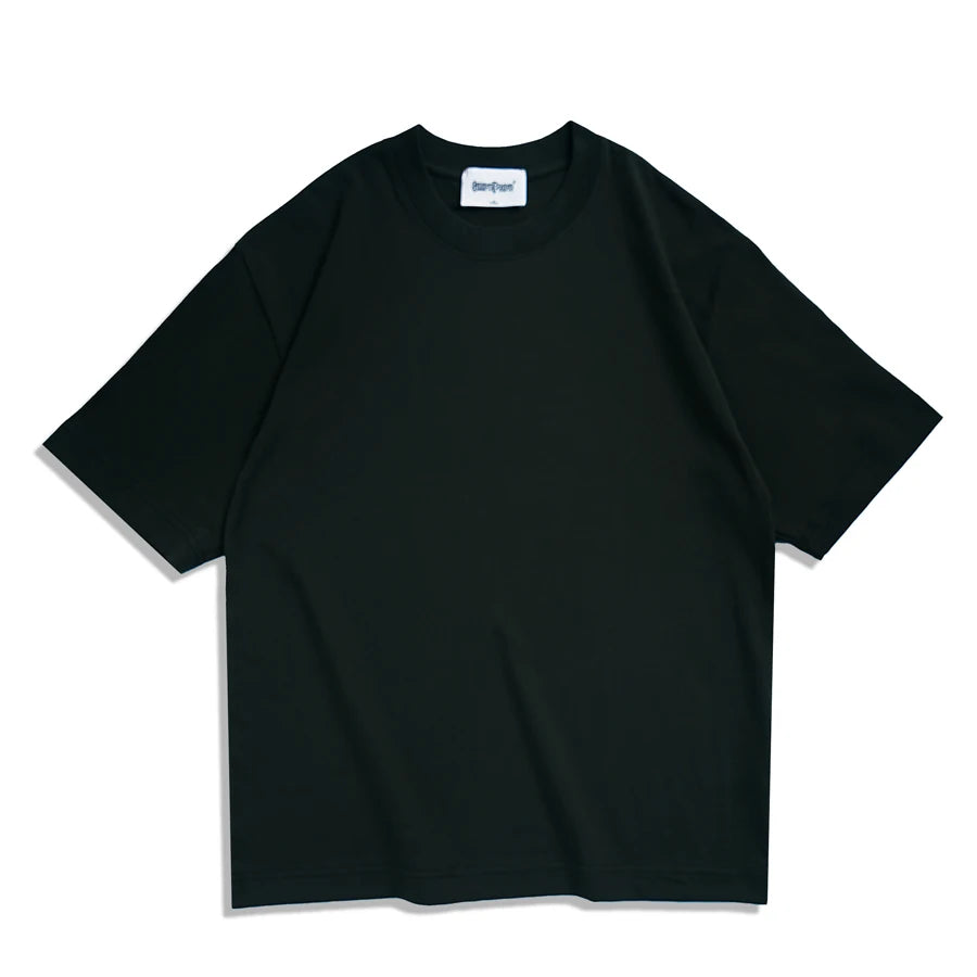 Camiseta Oversized WAVLATII 260G Unissex Streetwear Básica