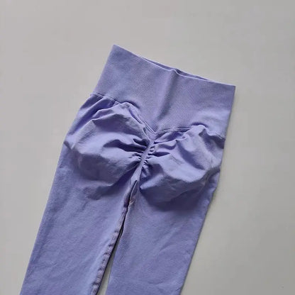 Legging Fitness Scrunch Cós Alto Sem Costura