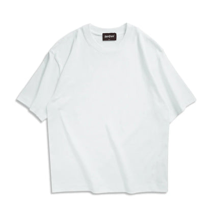 Camiseta Oversized WAVLATII 260G Unissex Streetwear Básica