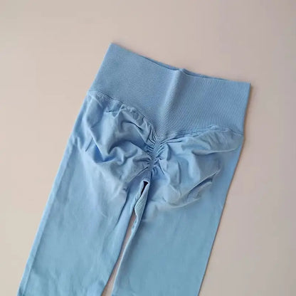 Legging Fitness Scrunch Cós Alto Sem Costura