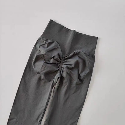 Legging Fitness Scrunch Cós Alto Sem Costura