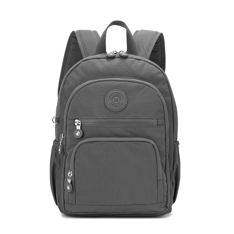 Mochila Feminina Nylon Impermeável Casual Escolar