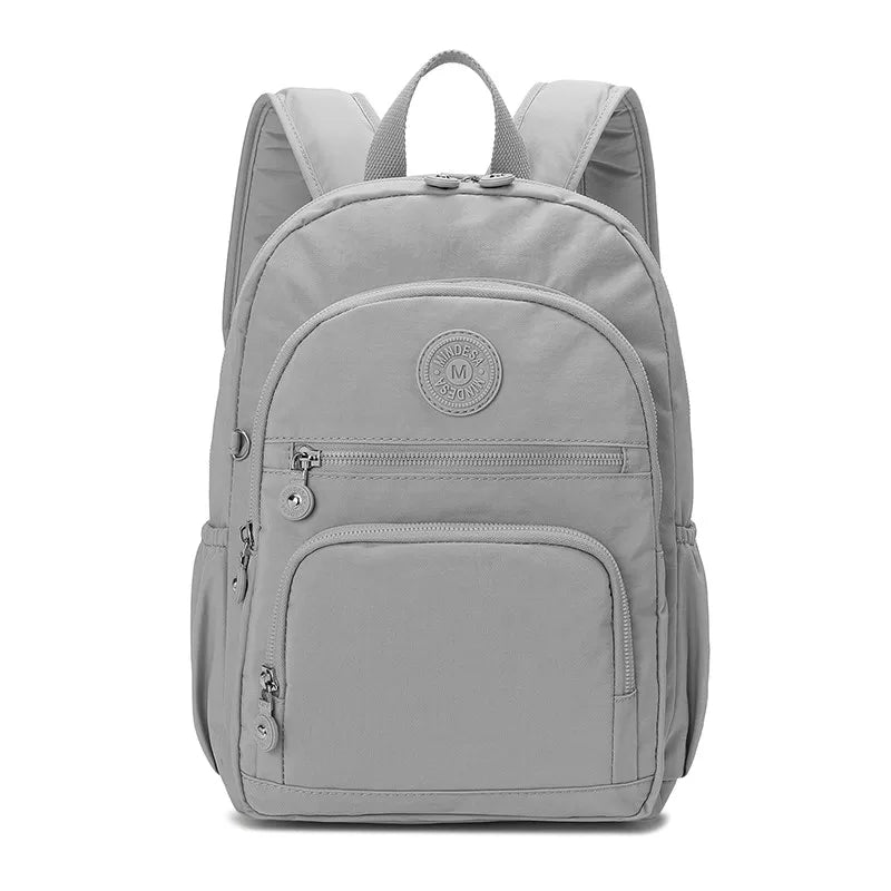 Mochila Feminina Nylon Impermeável Casual Escolar
