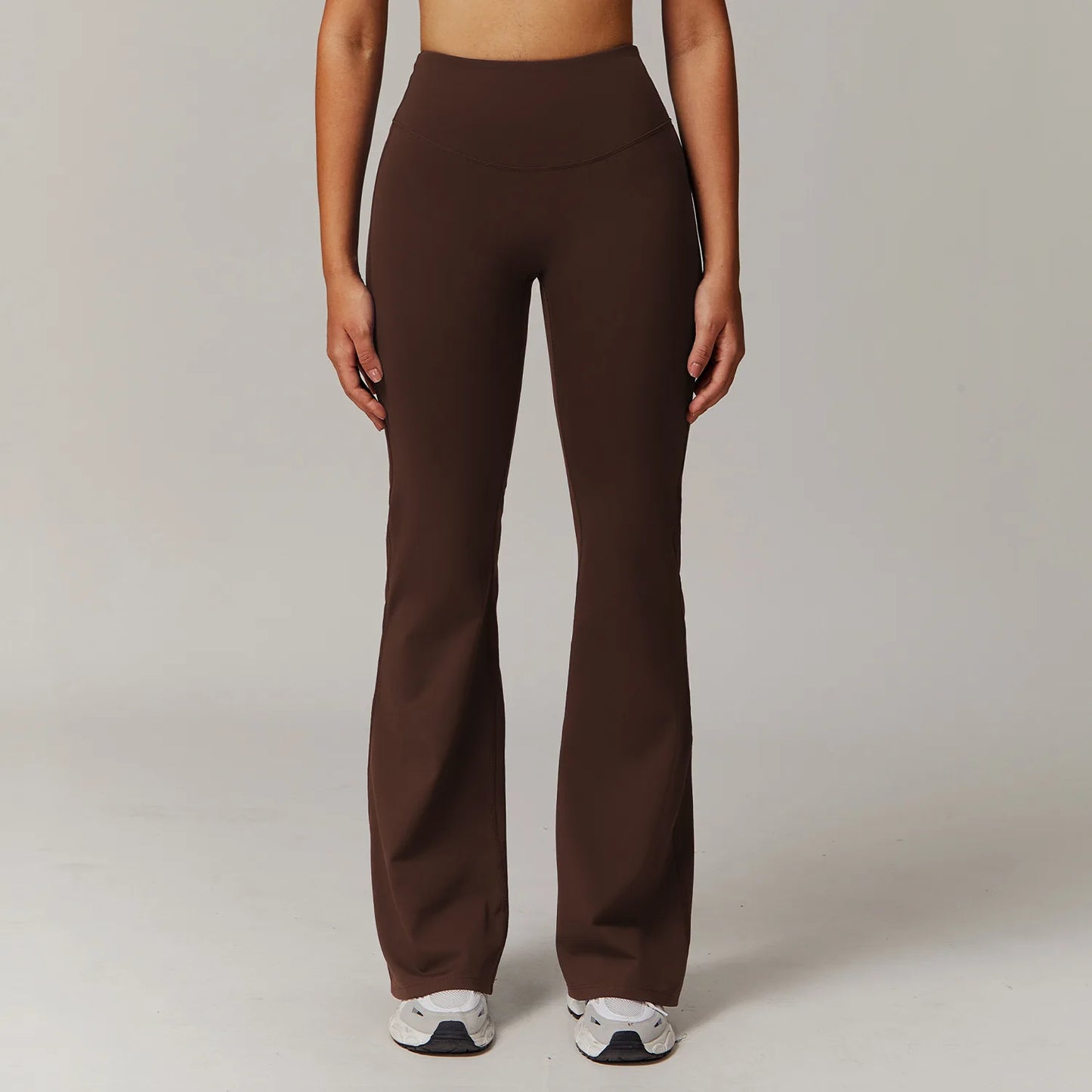 Calça Legging Flare Fitness Cintura Alta Push Up Feminina