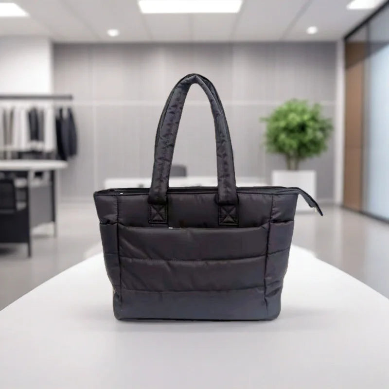 Bolsa Tote Feminina Almofadada Grande para Academia e Viagem