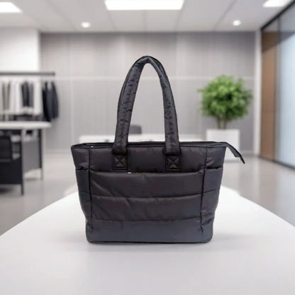 Bolsa Tote Feminina Almofadada Grande para Academia e Viagem