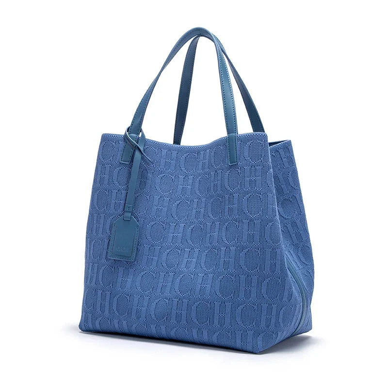 Bolsa Tote Feminina Grande CH Monograma para o Dia a Dia