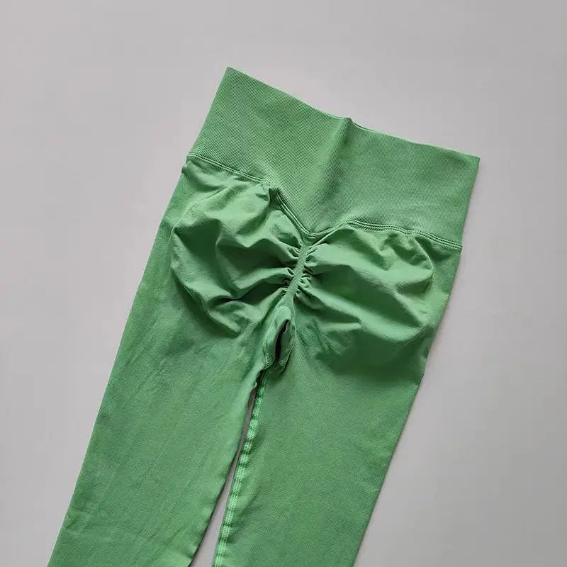 Legging Fitness Scrunch Cós Alto Sem Costura