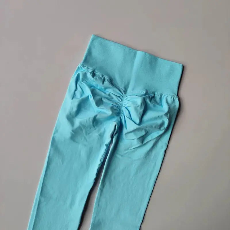 Legging Fitness Scrunch Cós Alto Sem Costura