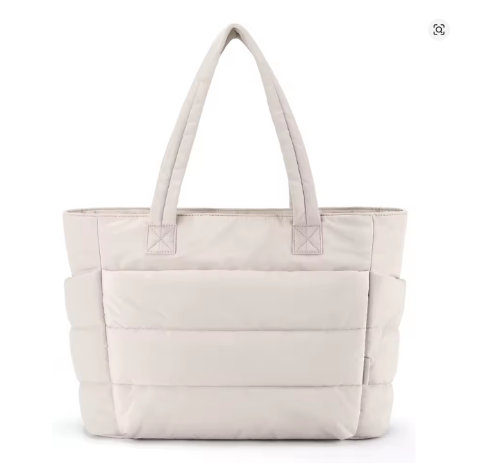 Bolsa Tote Feminina Almofadada Grande para Academia e Viagem