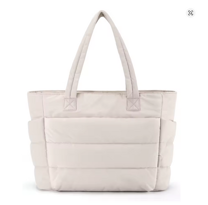 Bolsa Tote Feminina Almofadada Grande para Academia e Viagem