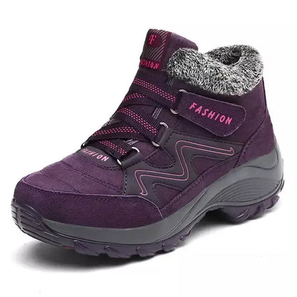 Bota Tênis Feminina de Inverno Impermeável com Forro Peluciado – Conforto e Estilo para Dias Frios