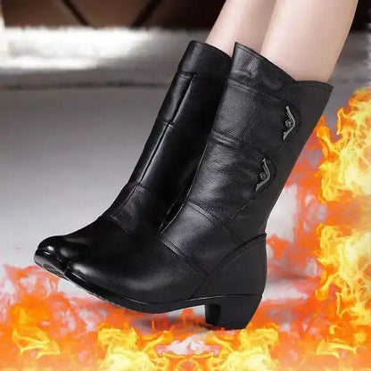 Botas médias antiderrapante Feminina Rosewood