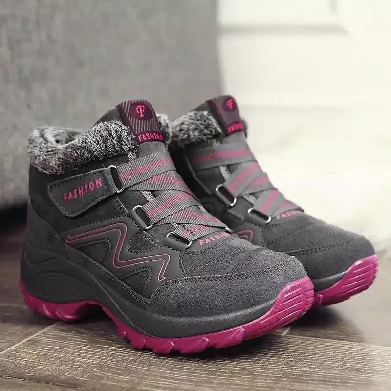 Bota Tênis Feminina de Inverno Impermeável com Forro Peluciado – Conforto e Estilo para Dias Frios