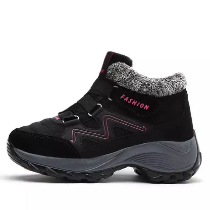 Bota Tênis Feminina de Inverno Impermeável com Forro Peluciado – Conforto e Estilo para Dias Frios